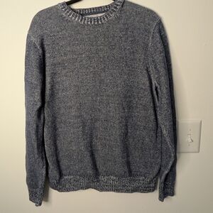 St. John's Bay Men's Blue Cozy Sweater 100% Cotton